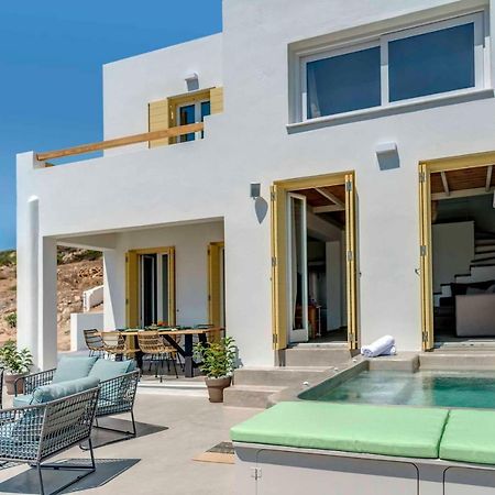 אזולימנוס Villa Alba In Syros With Private Jacuzzi מראה חיצוני תמונה