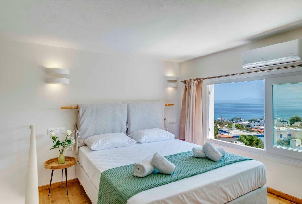 אזולימנוס Villa Alba In Syros With Private Jacuzzi מראה חיצוני תמונה