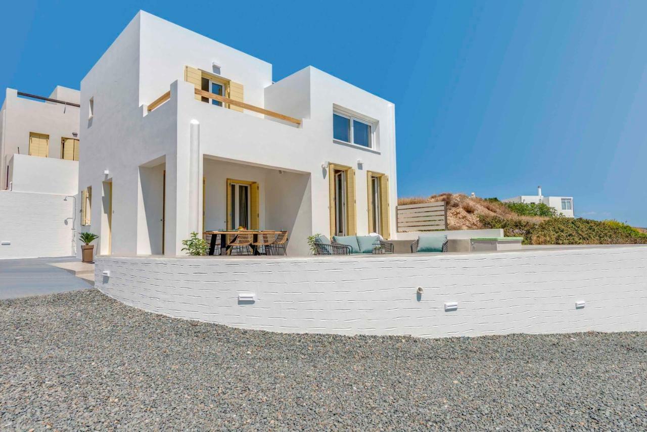 אזולימנוס Villa Alba In Syros With Private Jacuzzi מראה חיצוני תמונה