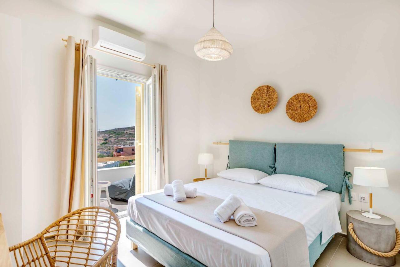 אזולימנוס Villa Alba In Syros With Private Jacuzzi מראה חיצוני תמונה