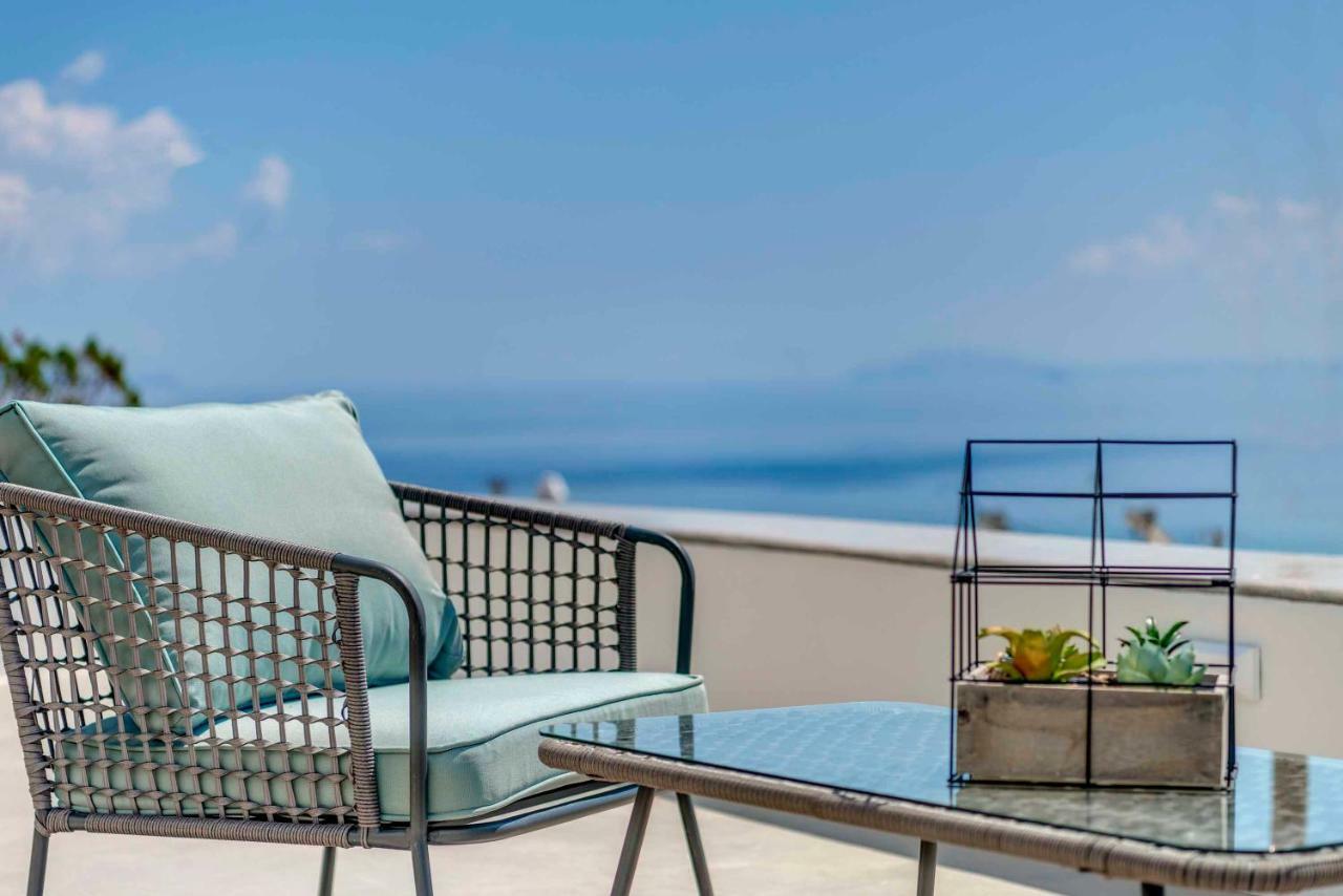 אזולימנוס Villa Alba In Syros With Private Jacuzzi מראה חיצוני תמונה