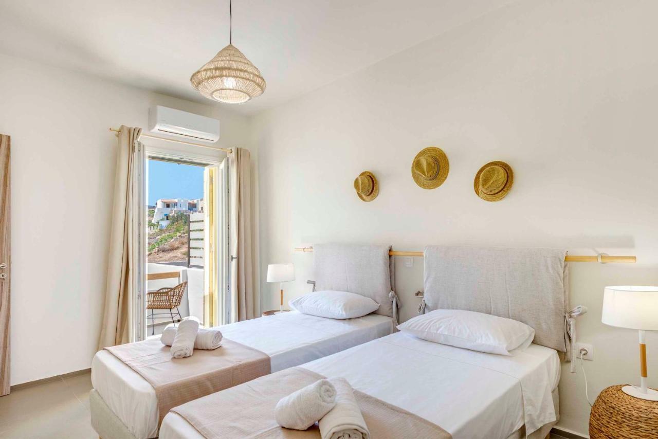 אזולימנוס Villa Alba In Syros With Private Jacuzzi מראה חיצוני תמונה