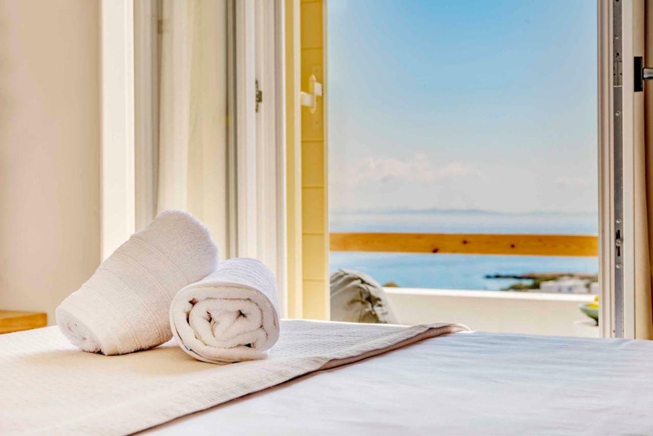 אזולימנוס Villa Alba In Syros With Private Jacuzzi מראה חיצוני תמונה