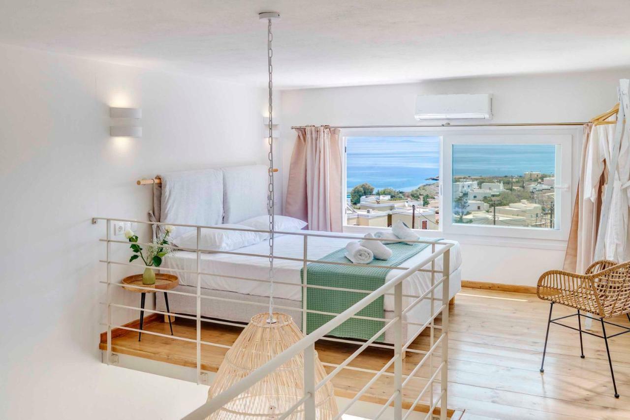 אזולימנוס Villa Alba In Syros With Private Jacuzzi מראה חיצוני תמונה
